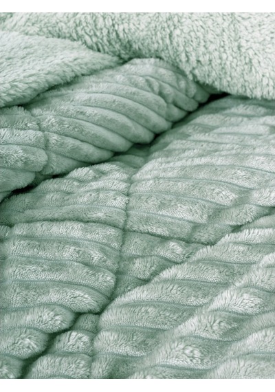Cotton Box Wave Tek Kişilik Yorgan Adaçayı 155x215 Cm Açık Yeşil