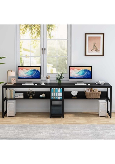 Zizuva Zizuva Tasarım Kitaplıkla Bölmeli Modern 2 Kişilik Çalışma Masa (541023960) Zizuva Zizuva Tasarım Kitaplıkla Bölmeli Modern 2 Kişilik Çalışma Masa (541023960)