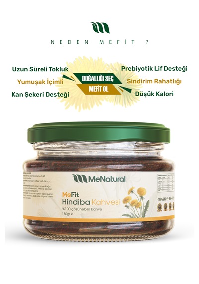 Menatural Mefit Hindiba Kahvesi 150 G