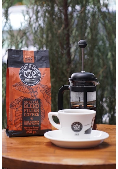 Oze Decaf Filtre Kahve 250 G Makine Kağıt Filtre Metal Filtre