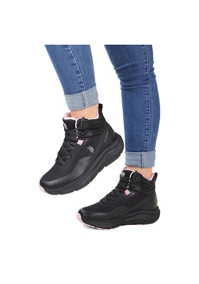 U.s. Polo Assn. Gerrard Hı Wmn Su Geçirmez Kadın Bot 867800000692 01 Siyah Siyah