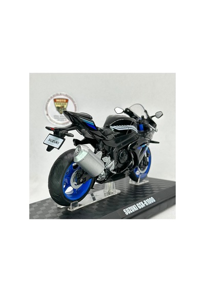 Suzuki Gsx-r1000 1:12 Diecast Stantsız Model Motosiklet Siyah