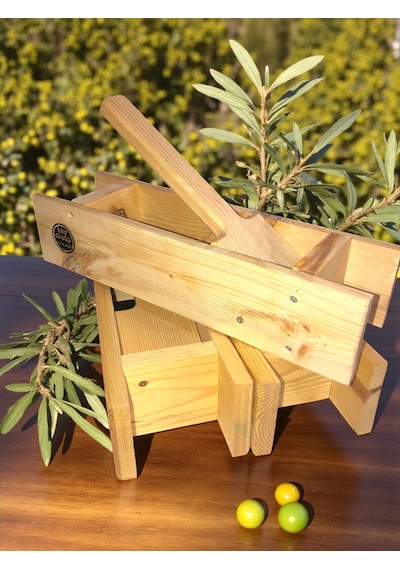 Zeytin Kırma Aparatı Ahşap
