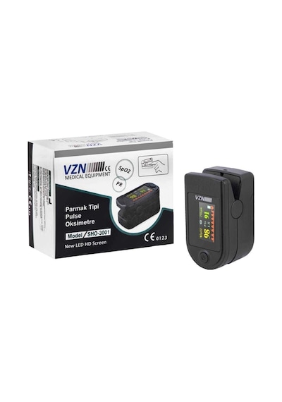 Pulse Oksimetre Parmaktan Oksijen Ölçer Büyük Sho-3001