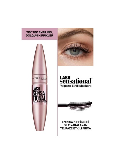 Maybelline New York Fit Me Concealer Kapatıcı 20 Sand + Lash Sensational Maskara