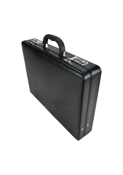 Case Club James Bond Klasik Evrak Çantası Şifreli Kilit 8 Cm Siyah