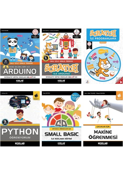 Kodlab Yayın Çocuklar İçin Robotik Kodlama Eğitim Seti