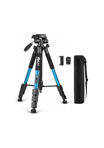 Azt Zomei Q111 10kg Kapasiteli 150cm Çantalı Pan Kafa Profesyonel Tripod Telefon Tutucu Kumanda Dslr, Aynasız Fotogra Diğer