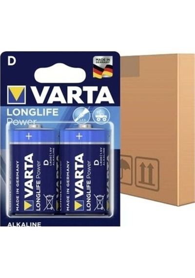 Varta 4920 Longlife Power Alkalin Büyük Boy D Pil 2'li