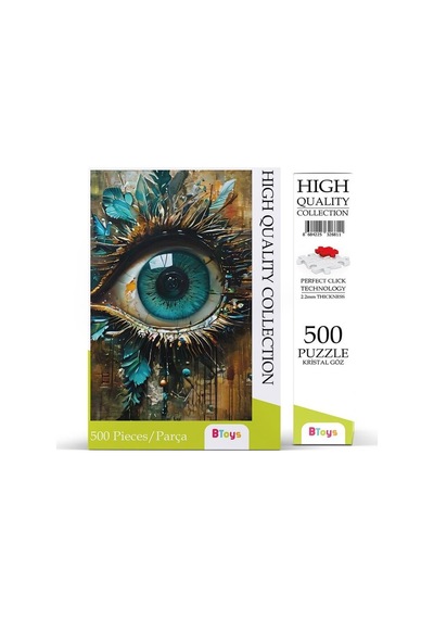 Btoys 500 Parça Puzzle Kristal Göz 9038