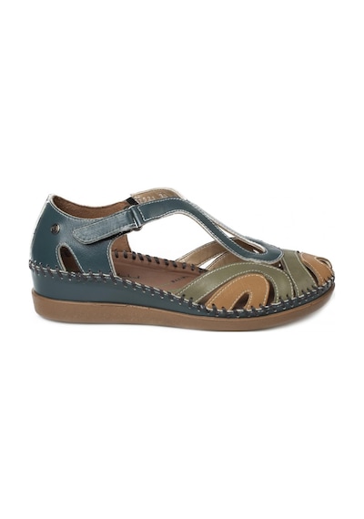 Forelli 22521z Sally Comfort Lacivert Kadın Sandalet Lacivert