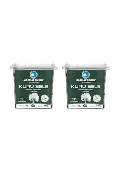 Marmarabirlik Kuru Sele Zeytin 400 G. 3xs X 2 Adet