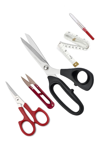 Plastik Saplı 12 No 30.50 Cm Kumaş Kesim Makası Set Jpt-12