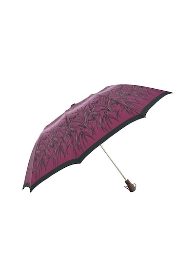 Louisiana Polo April Lüx Şemsiye Gri Desenli Mor 32-l Mor