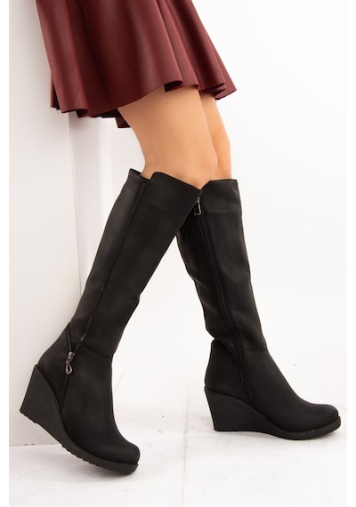 Fox Shoes Siyah Kadın Çizme E674220209 Siyah