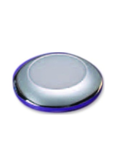 Tavan Lambası Kırmızı Ledli 12V Krome 80Mm Kırmızı