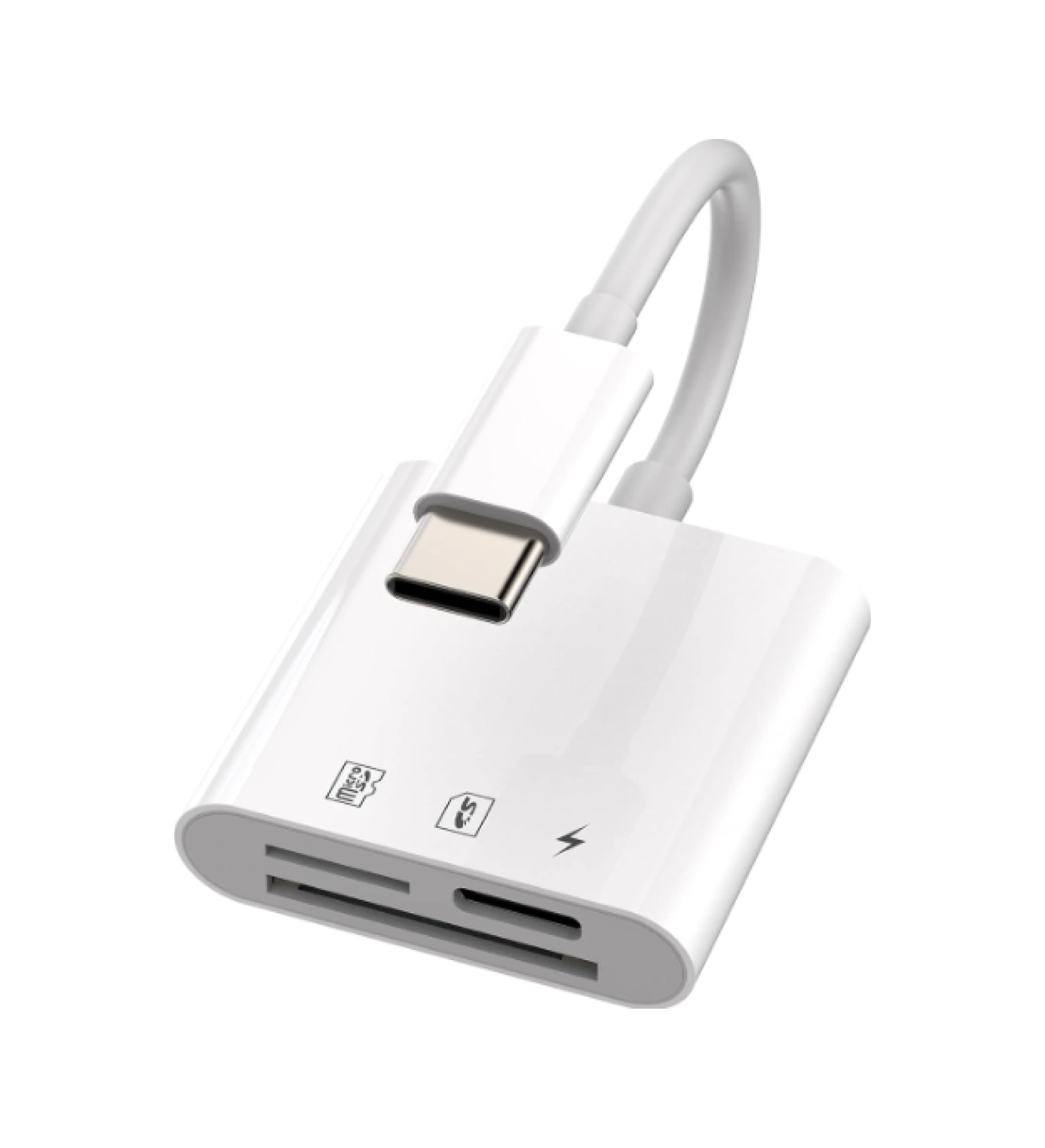 Zr498 Nk-1011tc Type-c 3 İn 1 Memory Card Reader