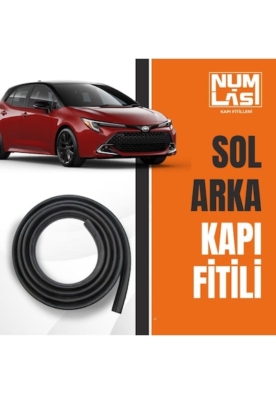 Toyota Corolla Hatchback 2018-2025 Sol Arka Kapı Fitili-a Kalite-numlas-nm5777