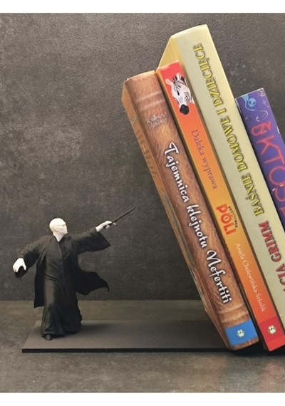Harry Potter Voldemort Temalı Dekoratif Kitap Tutucu Kitap Desteği