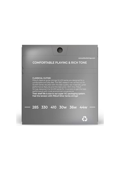 Pitbull Strings Silver Series Scg Ht Takım Tel -