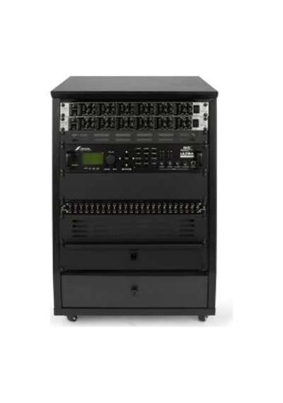 Frameworks Elite Angled Studio Rack 12u Blk Gfw-elıtestudıork12-blk