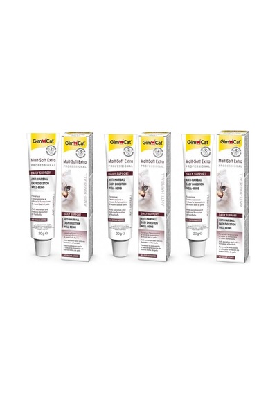 Gimcat Malt-soft Extra Tüy Yumağı Önleyici Kedi Maltı 20 Gr X 3 Adet