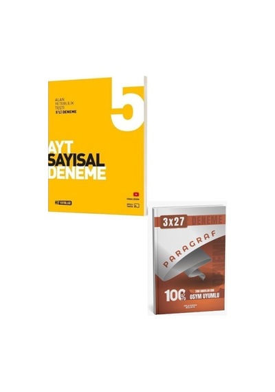 Hız 2027 Ayt Sayısal 5 Li Deneme+ Anla Kazan Paragraf