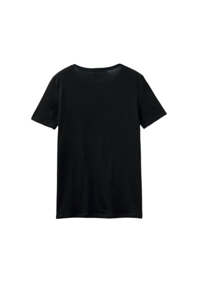 United Colors Of Benetton Basic Kısa Kollu Bisiklet Yaka T-shirt SIYAH