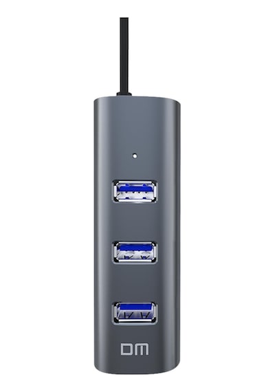 DM CHB009 USB 3.0 4 Portlu Alüminyum Hub Çoklayıcı