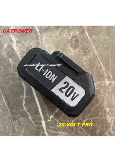 Catpower 20v Yedek Akü Hilti Matkap Aküsü Taşlama Yıkama Testere Akü 2ah 10pilli