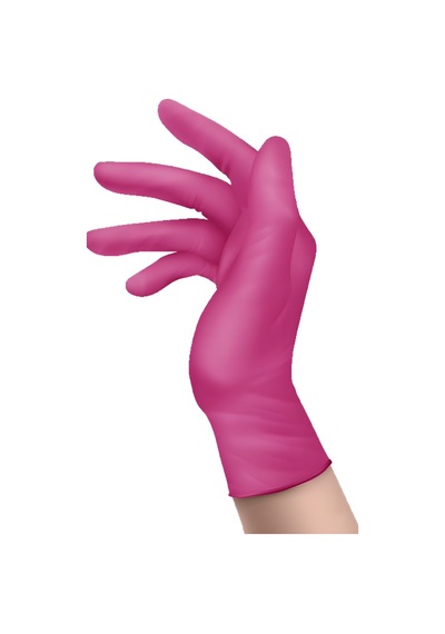 Coremed Nitril Pembe Muayene Eldiveni M - 1 Paket 100 Lü M