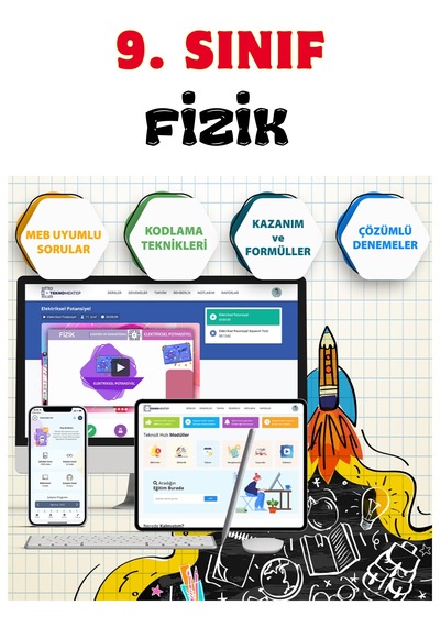 9. Sınıf Fizik Online Görüntülü Eğitim Seti