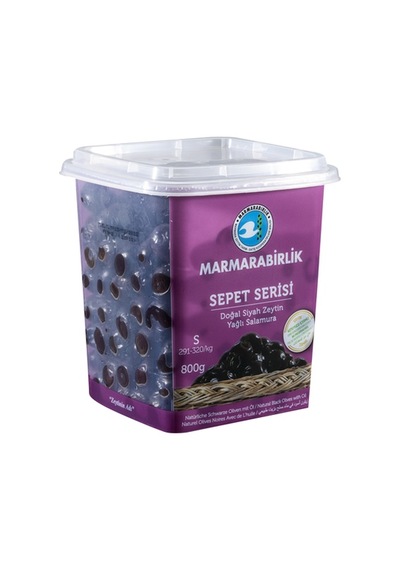 Marmarabirlik Sepet Serisi Yağlı Salamura Zeytin 800g 291-320 5'li Paket