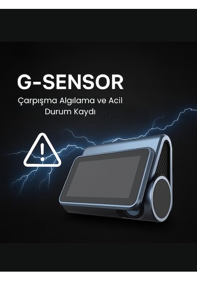 X8 Wifi /4k Uhd/ 170 Derece Ultra Geniş Açı/kör Nokta/gps/adas/ön + Arka Araç Kamerası