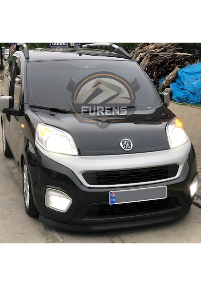 Fiat Fiorino 2008-2023 Uyumlu H Lip Esnek Ön Lip 2 Parça Karlık Ön Ek Tampon Altı Dill