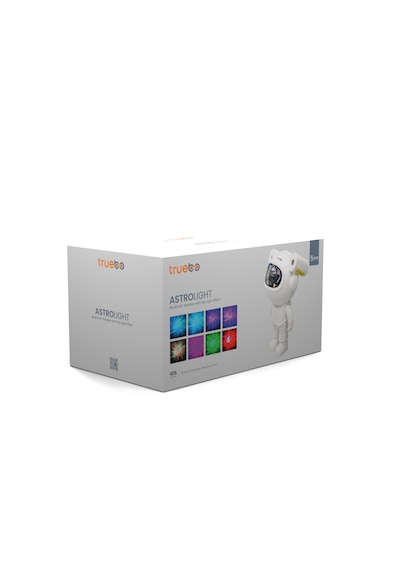 Truebo AstroLight Bluetooth Hoparlör Gece Lambası Beyaz