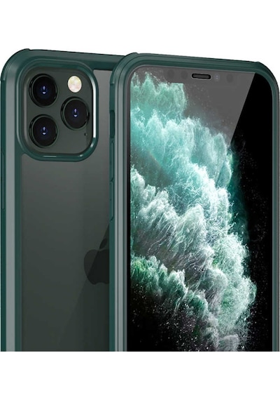 Apple Uyumlu  iPhone 11 Pro Max Kilif 360 Tam Koruma Ön Ve Arkasi Camli 495629592