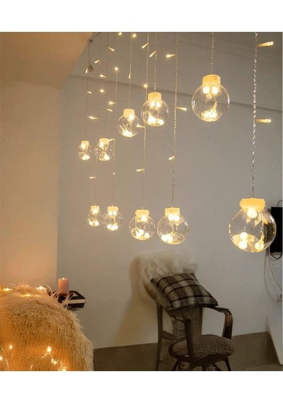 Top Perde Dekoratif Led - 3 Metre - Animasyonlu 5 METRE