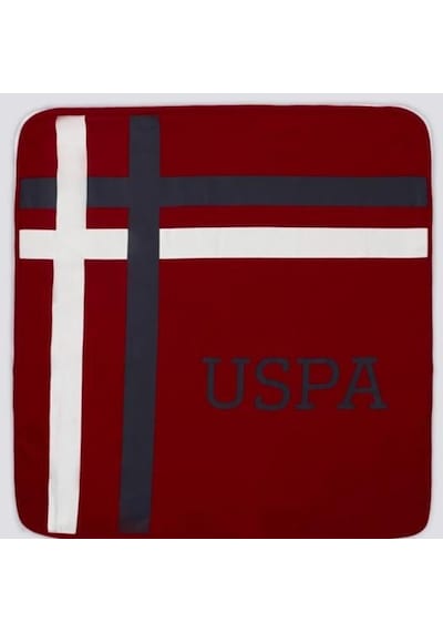 U.s Polo Battaniye Bordo