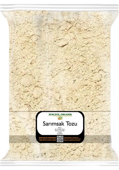Sarımsak Tozu 5 Kg. Toz Sarımsak