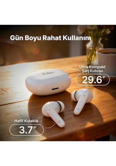 Ttec AirBeat 2KM167  Pro Gerçek Kablosuz TWS Bluetooth Kulaklık