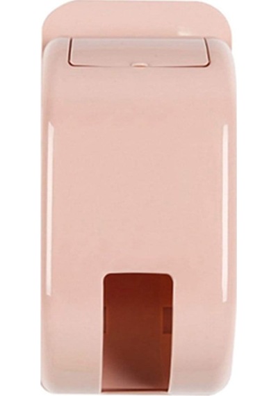 Sunup Sn-27113 Duvara Monteli Çöp Poşeti Saklama Kutusu Pembe