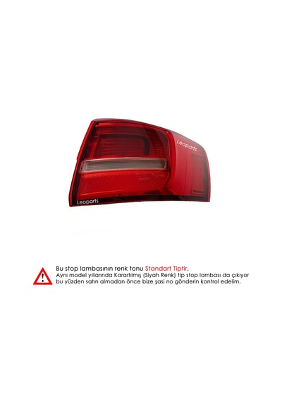 Leoparts Volkswagen Jetta 7 Stop Lambası Dış Sağ 2014-2017 5c6945096h