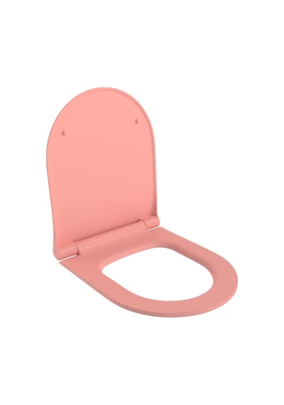 Bocchi Pure Slim Soft Klozet Kapağı Mat Somon A0336-032 Beyaz