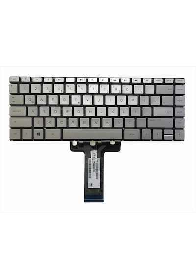 HP Uyumlu Pavilion 14-Bs100 Notebook Klavyesi - Tuş Takımı (Gri Tr) - 549290194