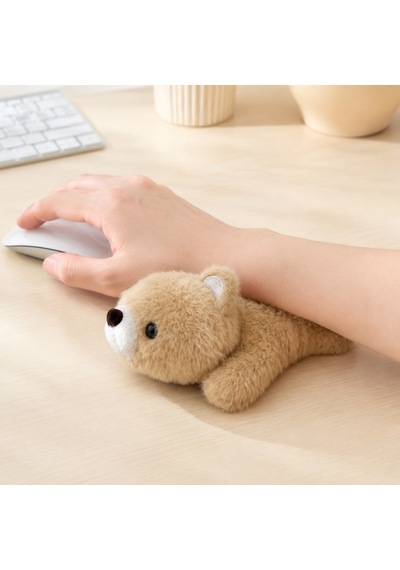 Ayı Figürlü Peluş Bilek Desteği 16 Cm Kahverengi 4572