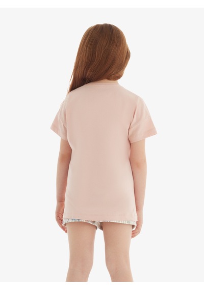 Blackspade Kız Çocuk T-shirt 60571 - Pudra Pembe