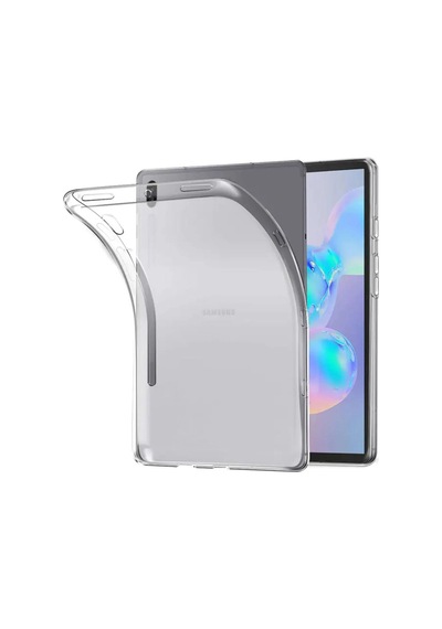 Forzacase Samsung Galaxy Tab S7 Fe T737 12.4 İle Uyumlu Silikon Kılıf Buzlu Şeffaf - Fc013 Şeffaf