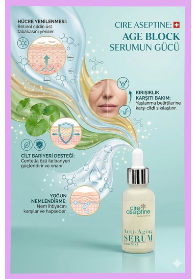 Anti Aging Yüz Serumu 30 Ml- Age Block