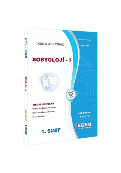 Aöf 1. Sınıf Sosyoloji- I Güz Konu Anlatımlı Soru Bankası
